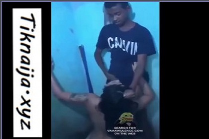 19 year old boy slaps her mum's friend as she sucks his dick